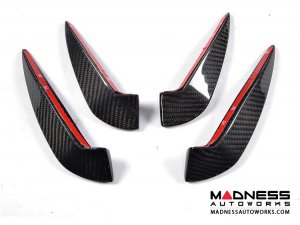 Mercedes-Benz CLA-Class Sport Front Canards - Carbon Fiber